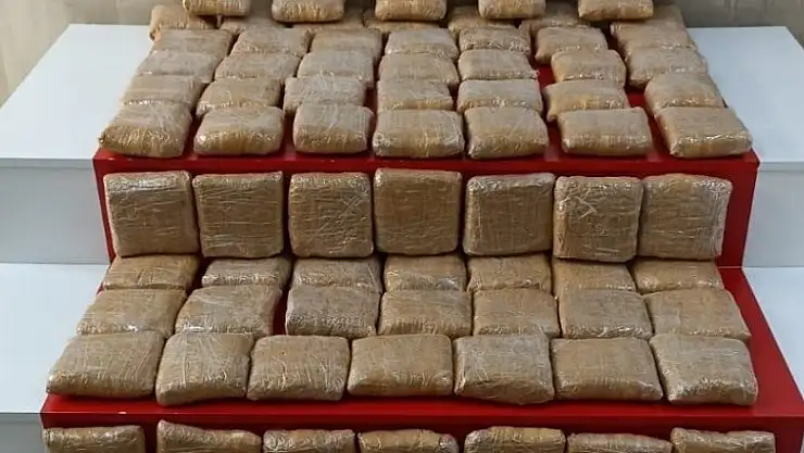 Çaldıran'da 91 kilo 500 gram eroin ele geçirildi