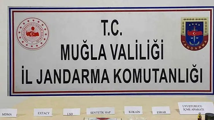 Villada uyuşturucu partisine operasyon