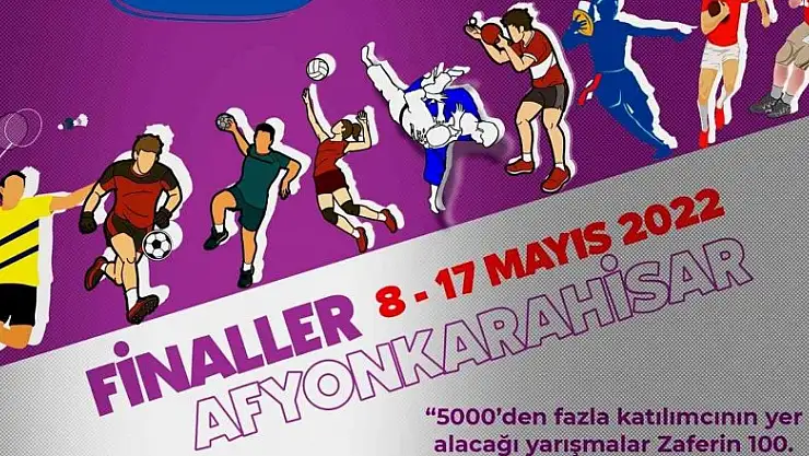 Afyonkarahisar'da 10 branşta 5 bin sporcu yarışacak