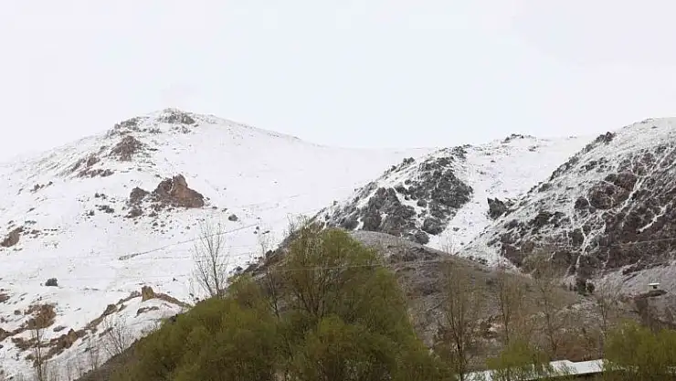 Mayıs ayında kar yağışı