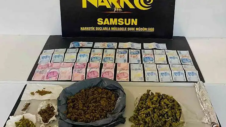 Samsun'da uyuşturucu operasyonu: 3 gözaltı