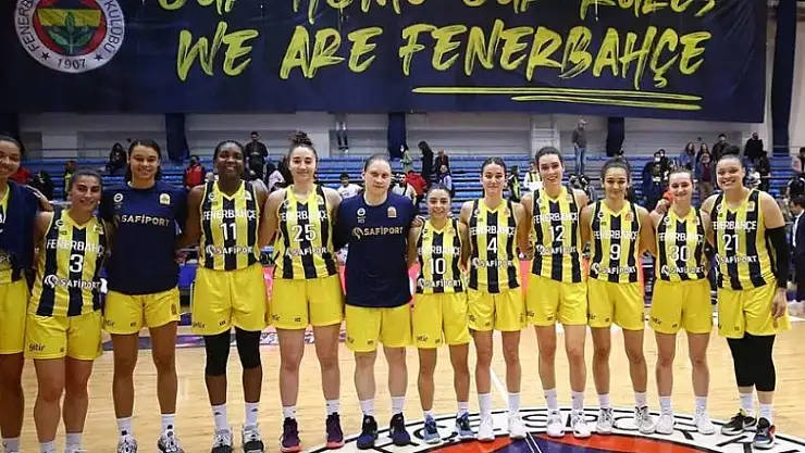 Kadınlar Basketbol Süper Ligi: Nesibe Aydın: 78 - Fenerbahçe Safiport: 100