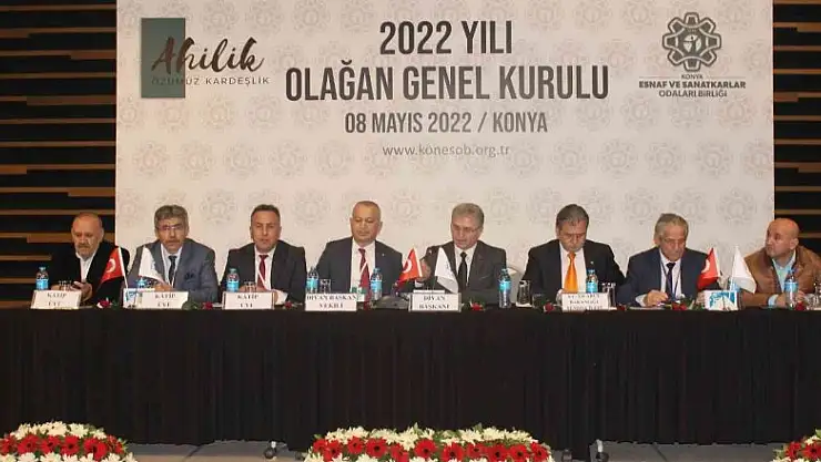 KONESOB'ta Karabacak yeniden başkan seçildi