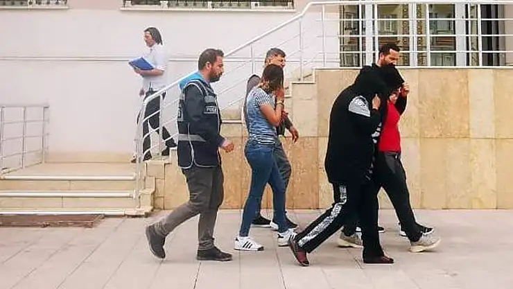 Konya'da yakalanan 3 hırsızlık şüphelisi tutuklandı