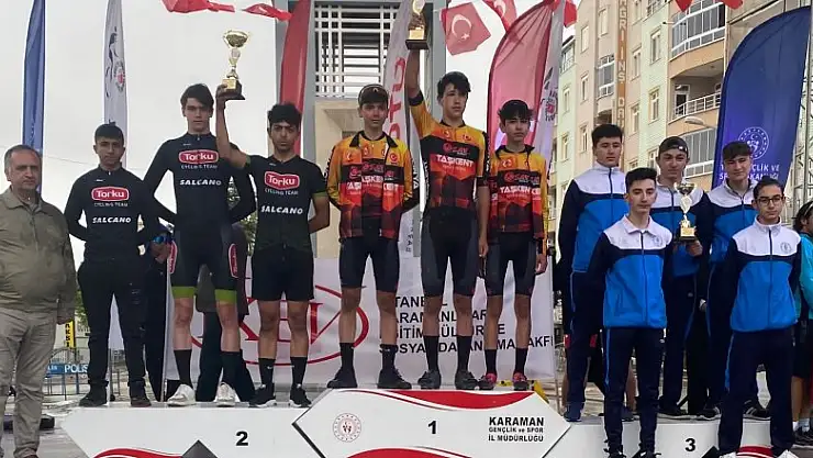 Torkulu pedallar Karaman'da madalyaları topladı