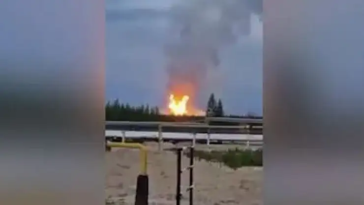 Rusya'nın en büyük gaz sahasında patlama