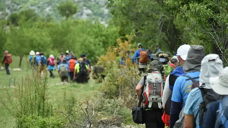 Doğaseverler Konya Büyükşehir'in Yürüyüş Etkinliğinde Buluşuyor