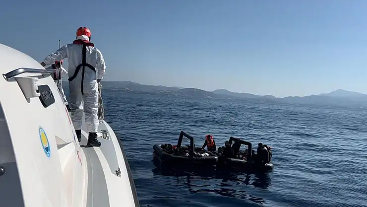68 düzensiz göçmen kurtarıldı