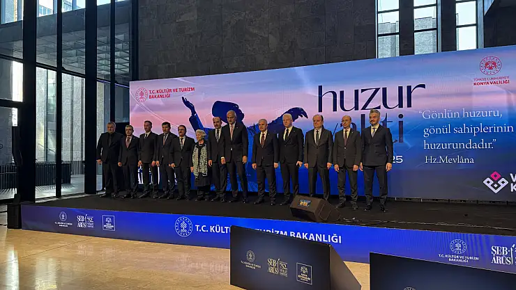 752 yıllık kadim davet yeniden Konya'da yankılanıyor: Şeb-i Arus'un 752. yılı 'Huzur Vakti' temasıyla tanıtıldı