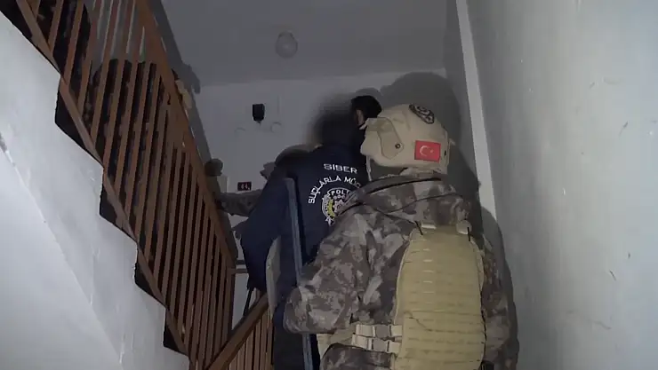 8 il merkezli siber suç operasyonu: 103 kişi yakalandı!