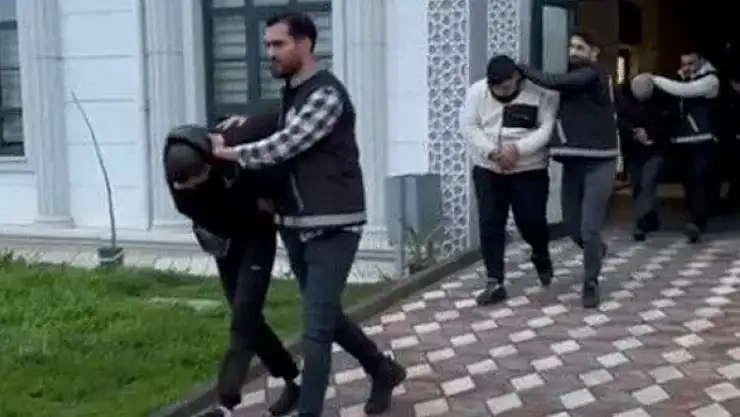 980 bin TL vurgun yapan 7 şahıs tutuklandı
