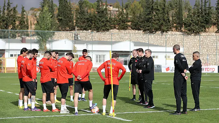 A Milli Takım'ı , Çekya maçı için hazırlıklara başladı