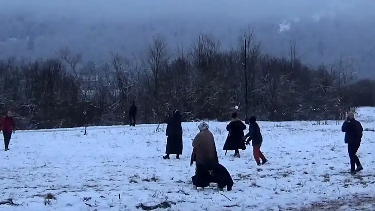 Abant Gölü'nde renkli kareler!