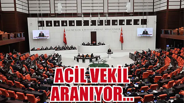 Acil vekil aranıyor...