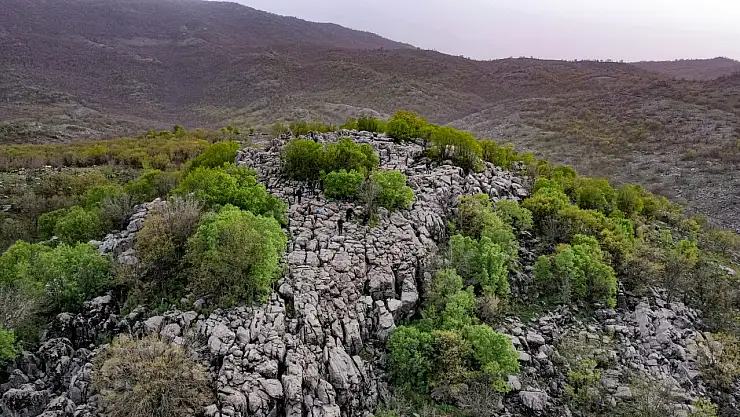 'Ağlayan gelinler' Görese Dağı'nda fotoğraflandı