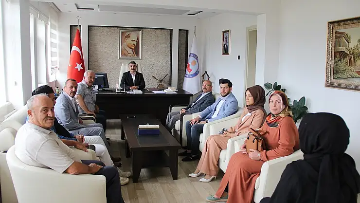 Ahmet Sorgun Yalıhüyük'te vatandaşlarla buluştu