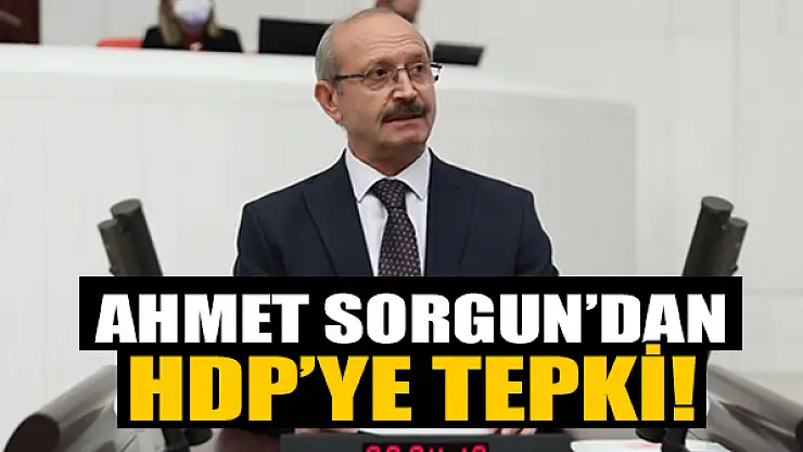Ahmet Sorgun'dan HDP'ye tepki!