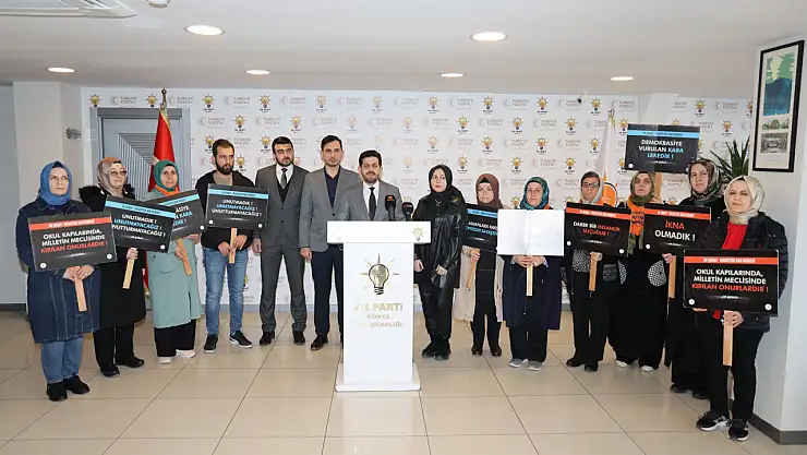 AK Parti Konya İl Başkan Yardımcısından 28 Şubat açıklaması