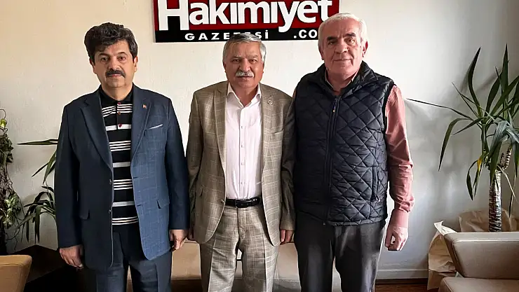 AK Parti Konya Milletvekili Latif Selvi'den Hakimiyet Medya'ya ziyaret