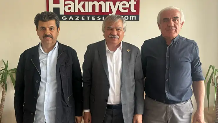 AK Parti Konya Milletvekili Latif Selvi'den Hakimiyet Gazetesi'ne ziyaret