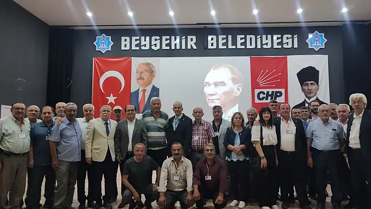 Akar, yeniden CHP Beyşehir ilçe başkanı seçildi