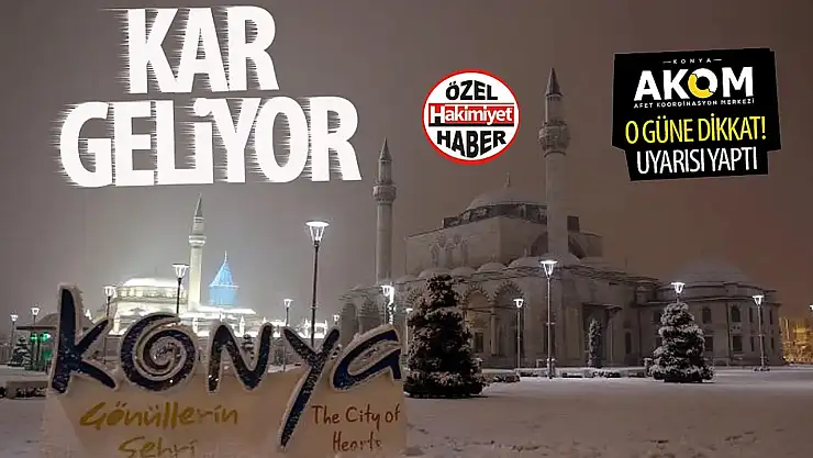 AKOM'dan kritik uyarı: Kar yağışı kuvvetli rüzgarla etkili olacak!