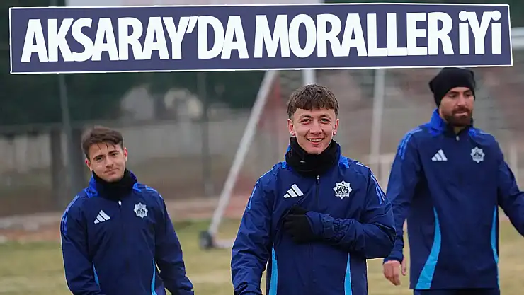 Aksaray Belediyespor'da keyifler yerinde