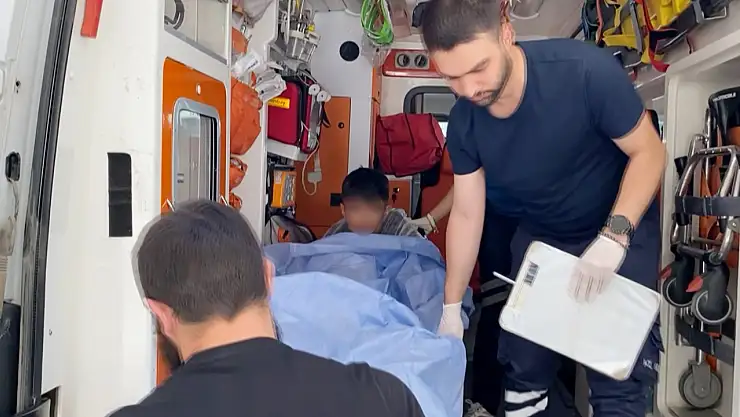 Aksaray'da bıçaklı kavga kanlı bitti: 1 yaralı