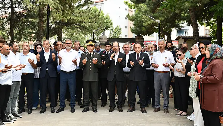 Akşehir'de 15 Temmuz Demokrasi ve Milli Birlik Günü etkinlikleri gerçekleştirildi