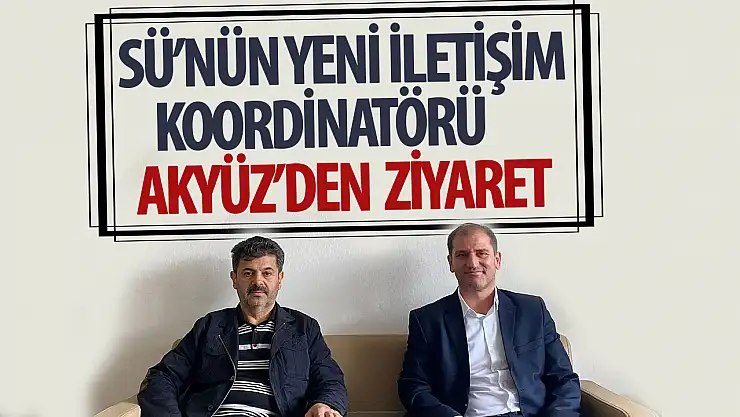 Akyüz'den Hakimiyet'e ziyaret