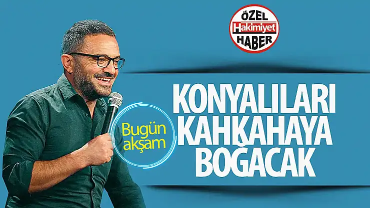 Ali Congun Bu Akşam Konya'da Yeni Gösterisiyle Sahne Alıyor