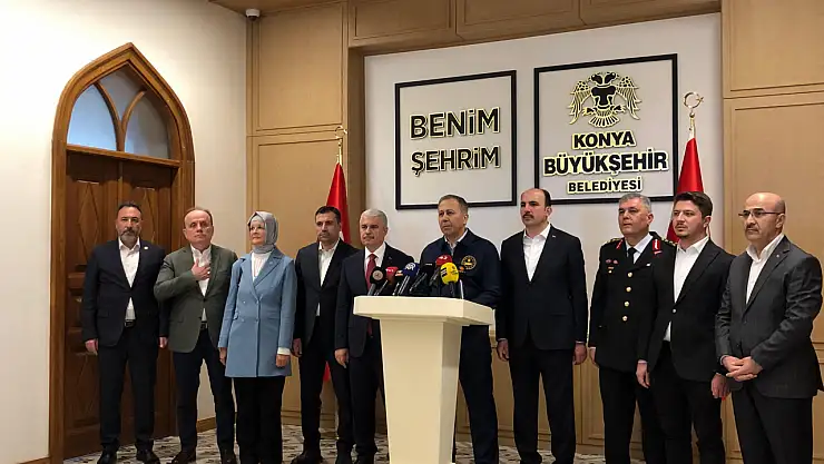 Ali Yerlikaya Konya'da güvenlik yatırımlarını değerlendirdi