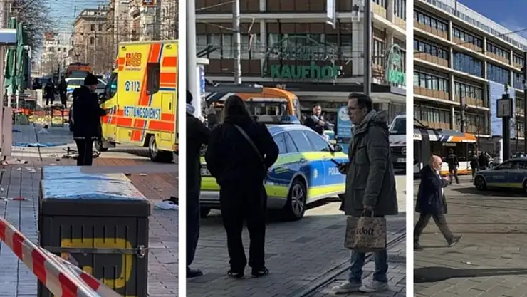 Almanya'da araçlı saldırı!