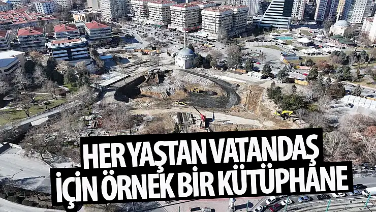 Altay: Her yaştan hemşehrimiz için örnek bir kütüphane yapıyoruz