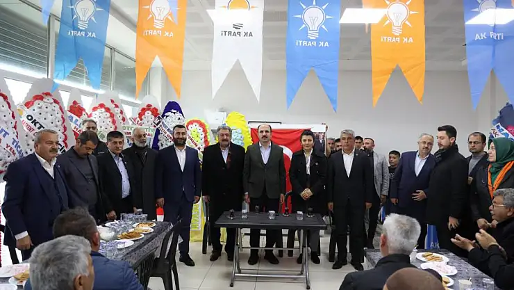 Altay: İlçelerimiz için bir dediysek iki yaptık, iki dediysek dört yaptık!