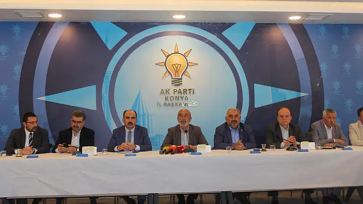 Altay: Konya'ya toplam 5 Milyar 326 Milyon liralık yatırım yapıldı