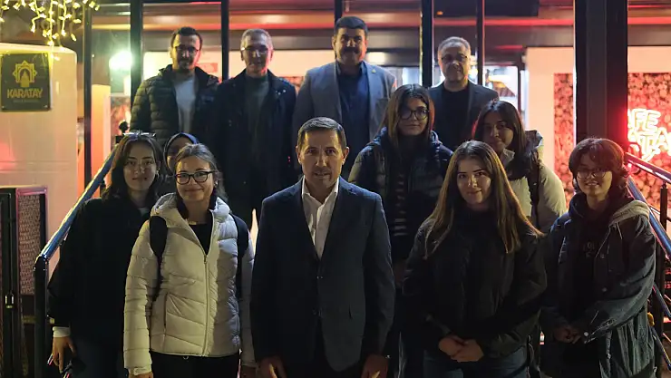 Altay ve Kılca teravih namazı sonrası vatandaşlarla sohbet etti