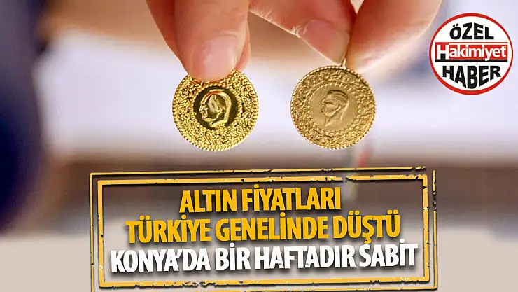 Altın Piyasasında Konya'da Makas Genişliyor: Yatırımcılar Kararsız