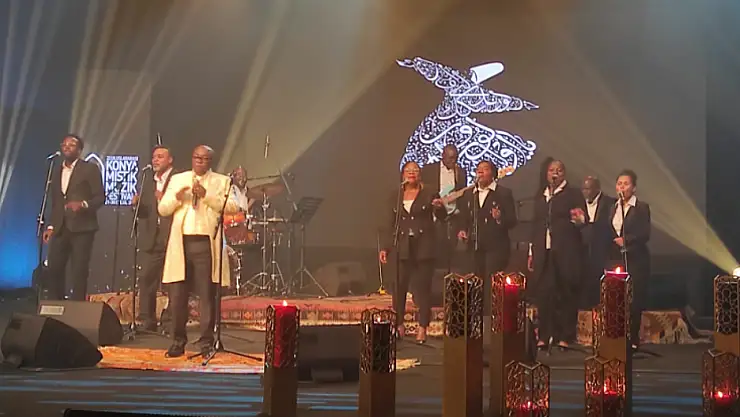 Amerikan gospel müziği Konya'da yankılandı!