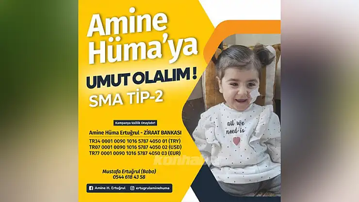 Amine Hüma destek bekliyor!