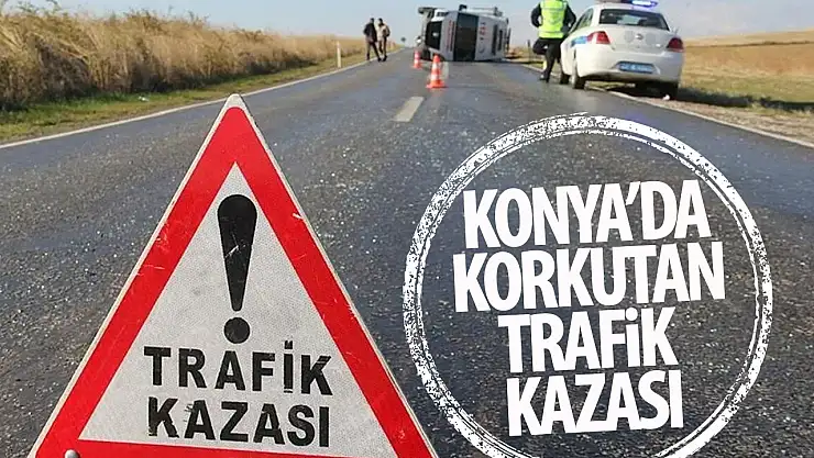 Ankara-Konya kara yolunda kaza: 1 yaralı