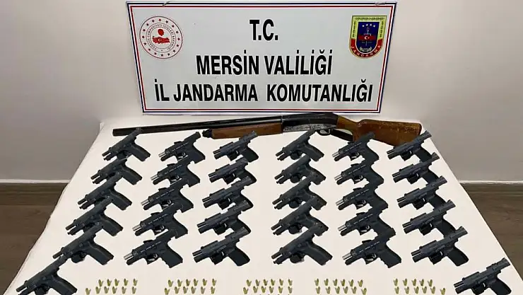 Aralarında Konya'da var. Emniyet'ten kaçak silah operasyonu