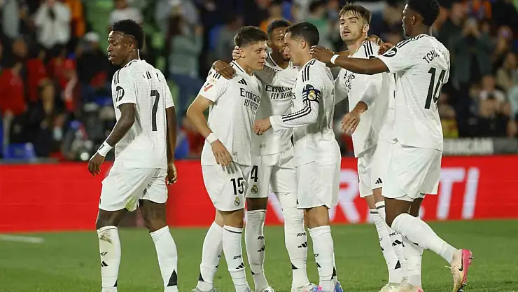 Arda Güler'in golüyle Real Madrid Getafe engelini geçti