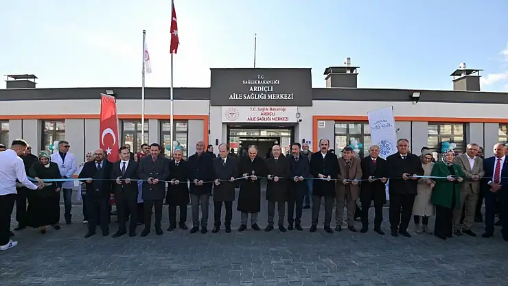 Ardıçlı Aile Sağlığı Merkezi Ve Millet Kıraathanesi açıldı!