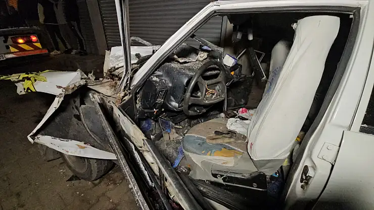 Arkadaşının öldüğü kazada ağır yaralanan çocuk sürücü kurtarılamadı