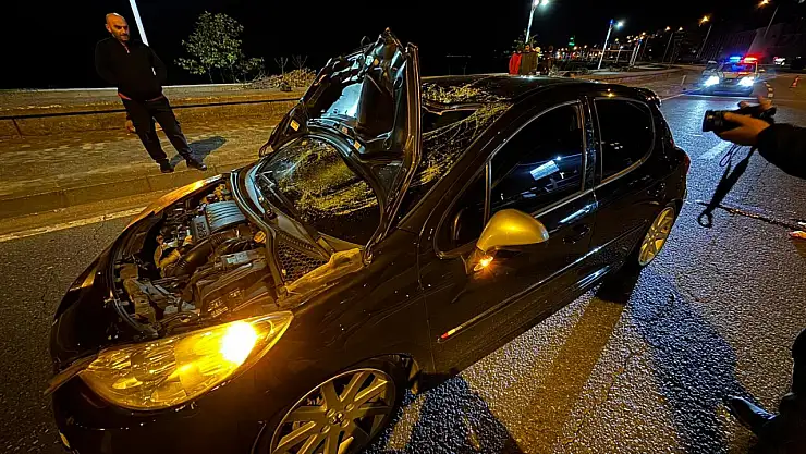 Arkadaşlarını izlemeye gittiği maç sonu oldu