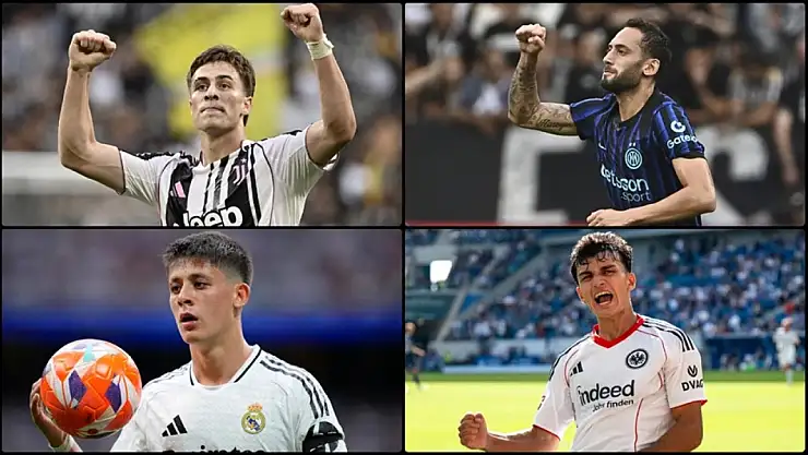Avrupa'nın dev liglerinde Türk yıldızlar parladı!