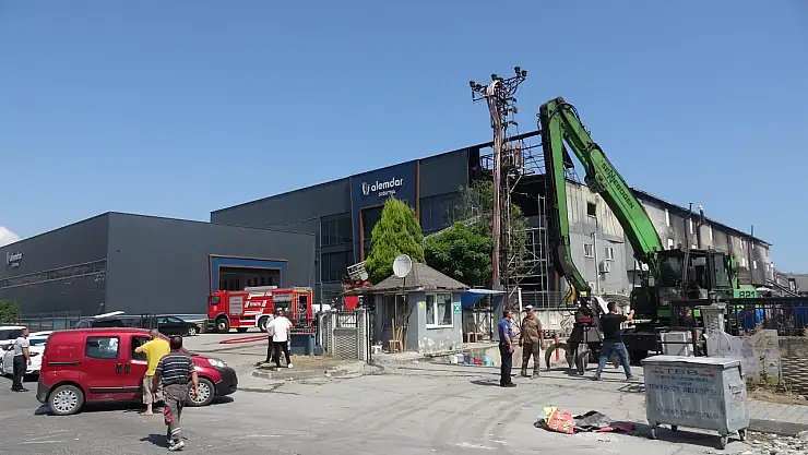 Aynı fabrikada 2'nci yangın: Ekipler diken üstünde!