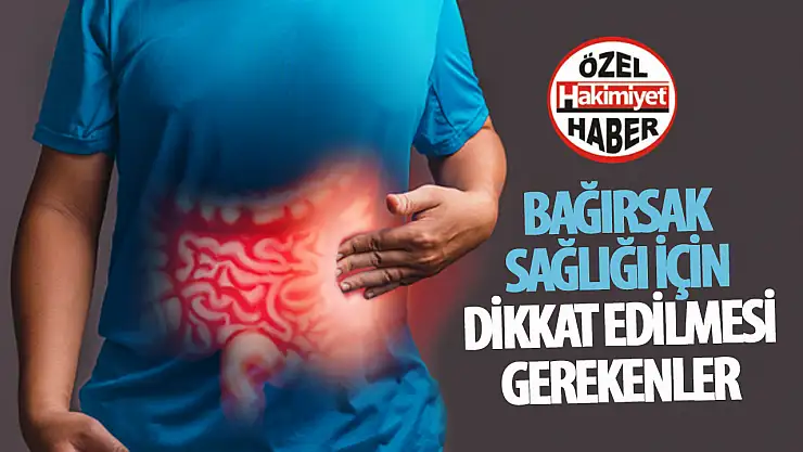 Bağırsak Sağlığına Dikkat! Nasıl Beslenmeliyiz?