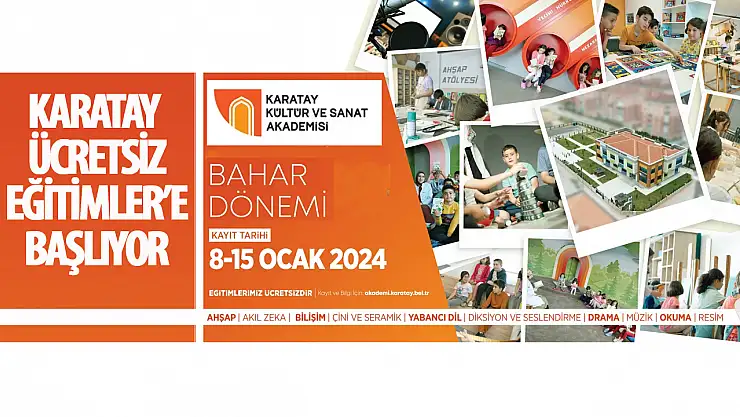 Bahar dönemi kayıtları başladı